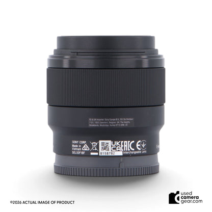 Sony FE 50mm f/1.8 Lens (#782) *USED*