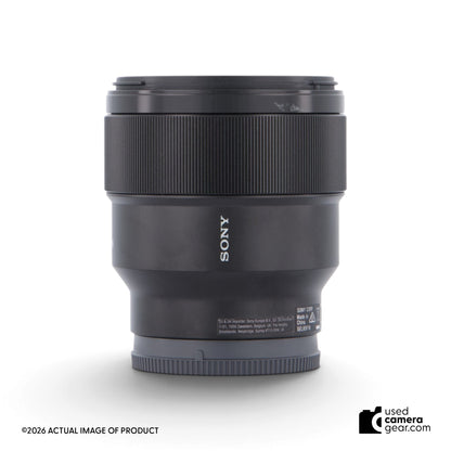 Sony FE 85mm f/1.8 Lens w/hood (#031) *USED*