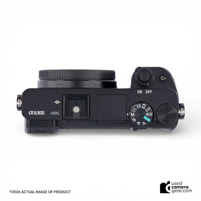 Sony Alpha a6300 Mirrorless Digital Camera Body (#245) *USED*