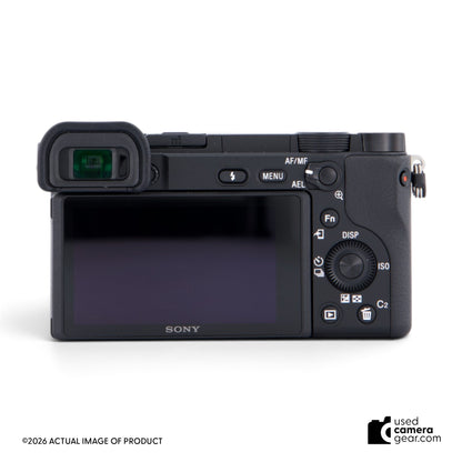 Sony Alpha a6400 Mirrorless Digital Camera with 16-50mm f/3.5-5.6 OSS PZ Lens (#050) *USED*