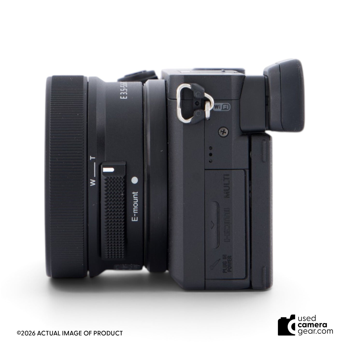 Sony Alpha a6400 Mirrorless Digital Camera with 16-50mm f/3.5-5.6 OSS PZ Lens (#050) *USED*
