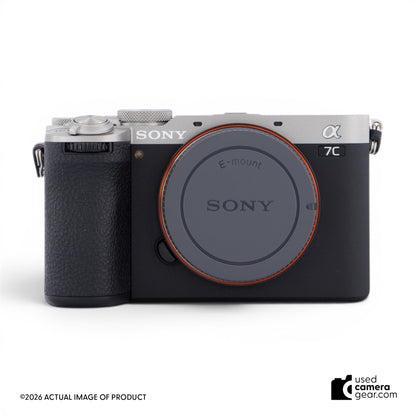 Sony a7C II Mirrorless Camera (Silver) (#776) *USED*