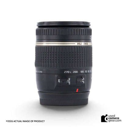 Tamron 18-270mm f/3.5-6.3 Di II VC Lens for Canon EF-S (#966) *USED*