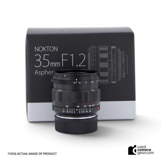 Voigtlander Nokton 35mm f/1.2 Aspherical IV Lens VM for Leica M (#755) *USED*