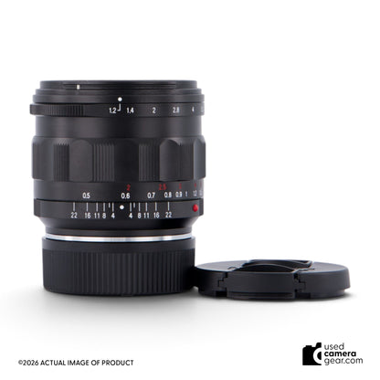 Voigtlander Nokton 35mm f/1.2 Aspherical IV Lens VM for Leica M (#755) *USED*
