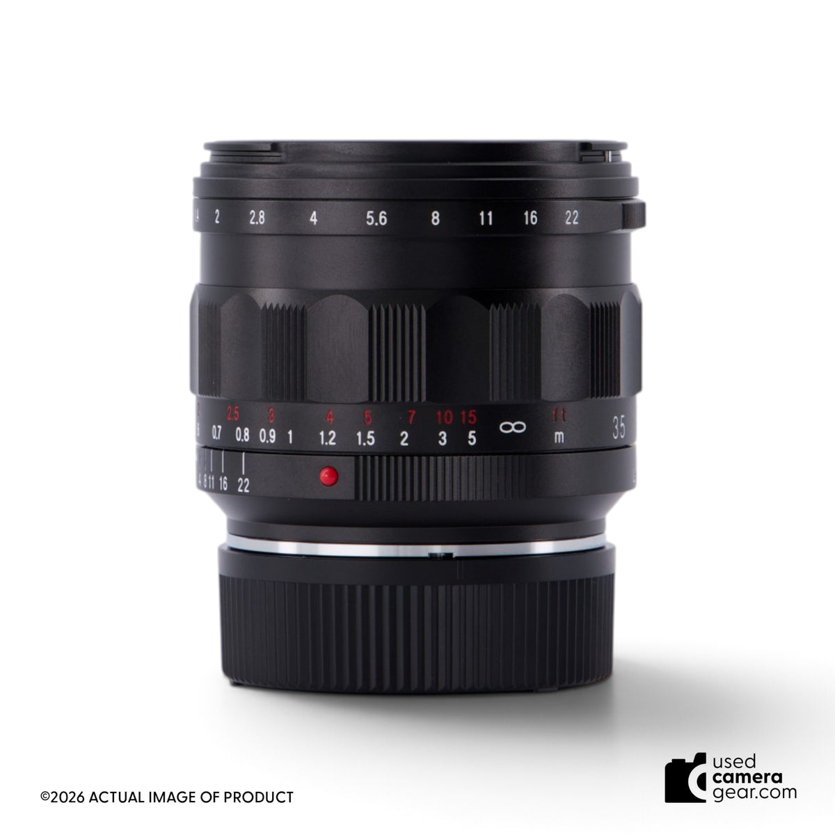 Voigtlander Nokton 35mm f/1.2 Aspherical IV Lens VM for Leica M (#755) *USED*