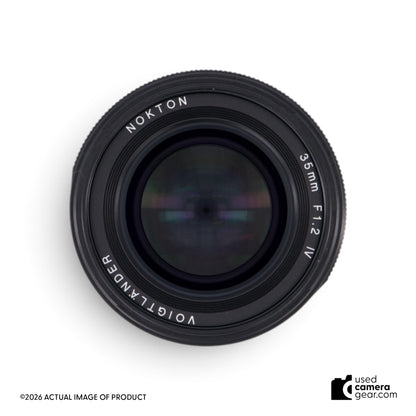 Voigtlander Nokton 35mm f/1.2 Aspherical IV Lens VM for Leica M (#755) *USED*