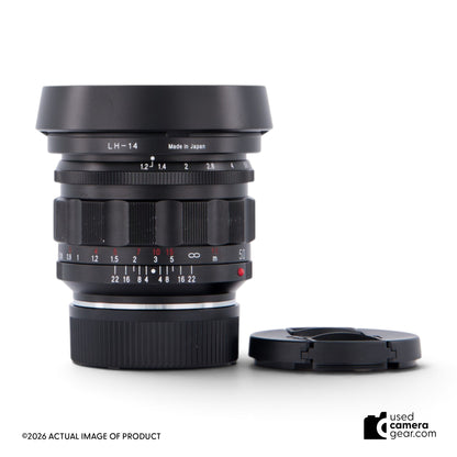 Voigtlander Nokton 50mm f/1.2 Aspherical II Lens VM for Leica M (#171) *USED*