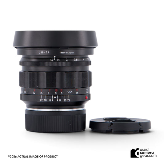 Voigtlander Nokton 50mm f/1.2 Aspherical II Lens VM for Leica M (#171) *USED*