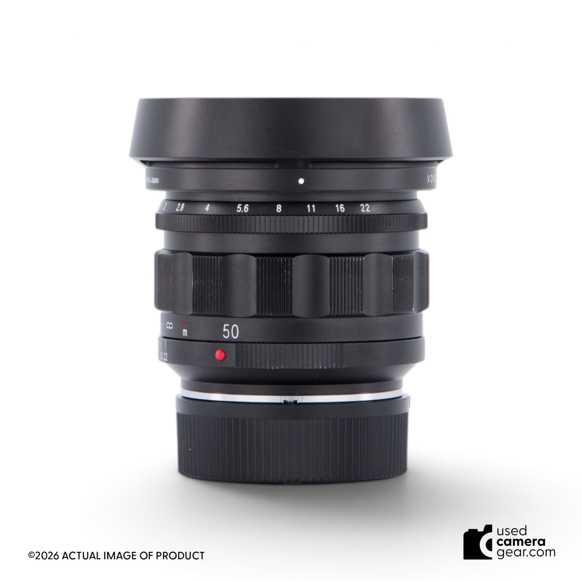 Voigtlander Nokton 50mm f/1.2 Aspherical II Lens VM for Leica M (#171) *USED*