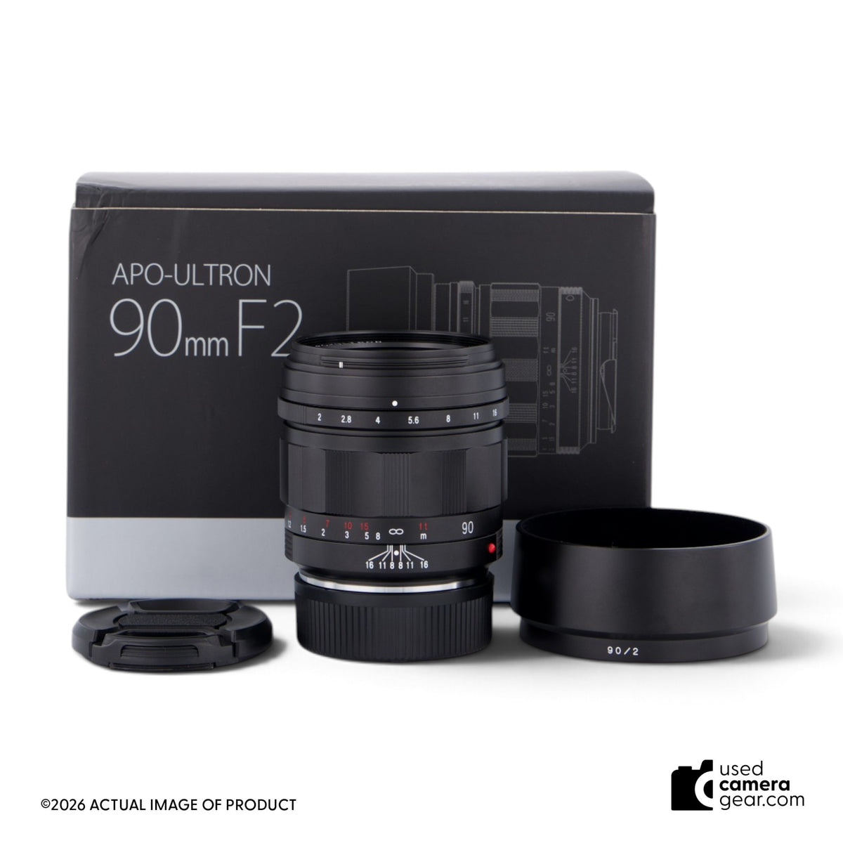 Voigtlander APO-Ultron 90mm f/2 VM Lens for Leica M (#738) *USED*
