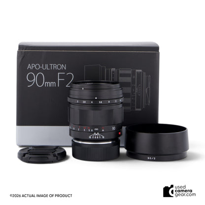 Voigtlander APO-Ultron 90mm f/2 VM Lens for Leica M (#738) *USED*