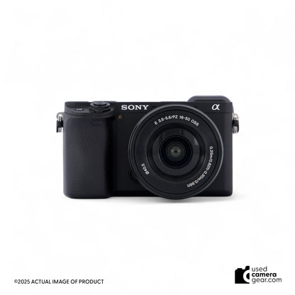 Sony Alpha a6400 Mirrorless Digital Camera with E-Mount 16-50mm Lens (#257) *USED*