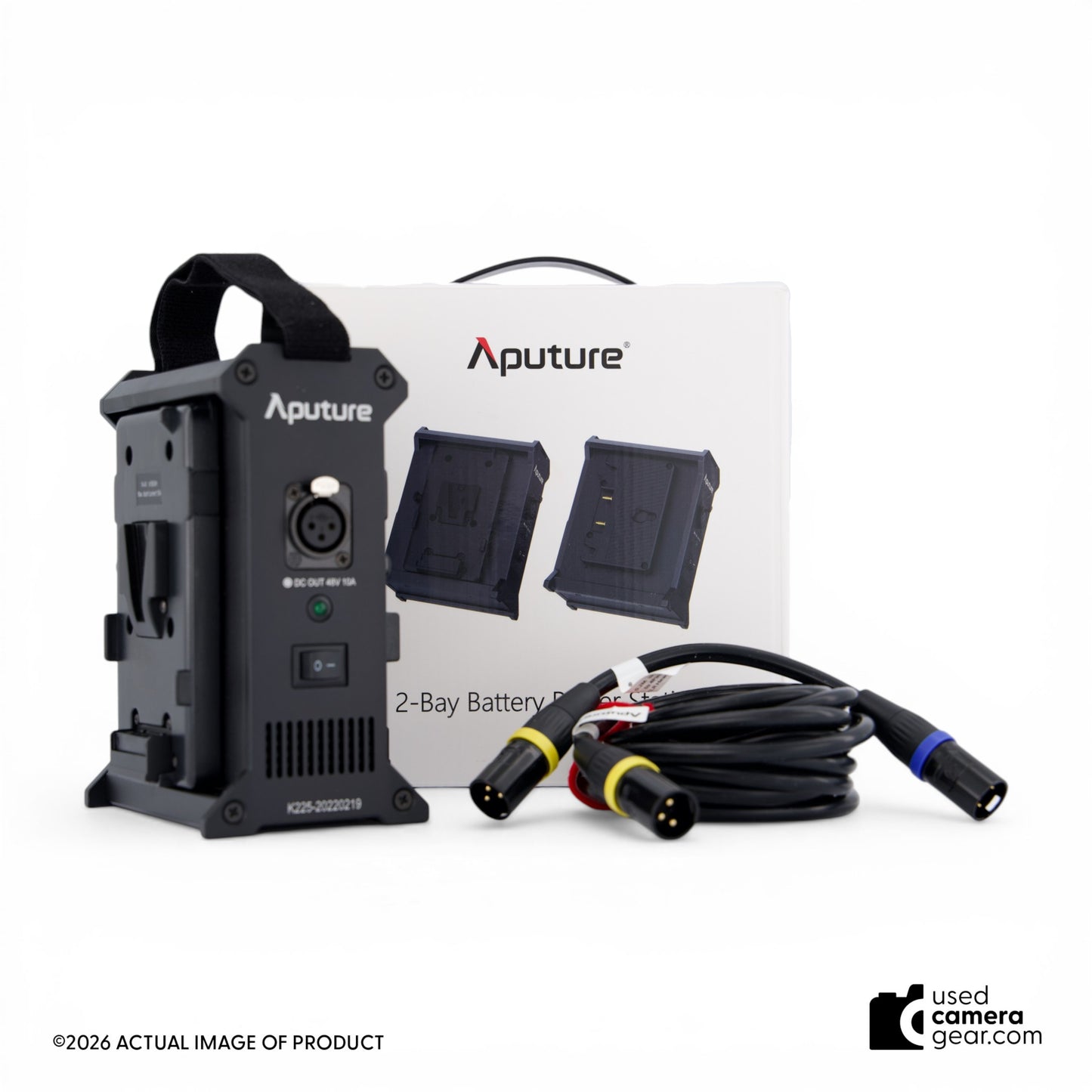 Aputure 2-Bay V-Mount Battery Power Station *OPEN BOX*