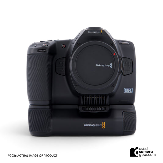 Blackmagic Design Pocket Cinema Camera 6K PRO w/Grip (#19C) *USED*