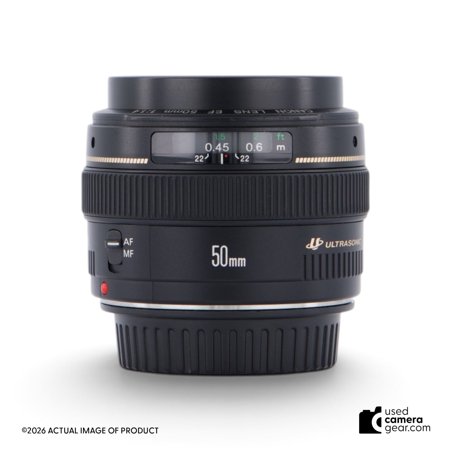 Canon EF 50mm f/1.4 USM Lens (#862) *USED*