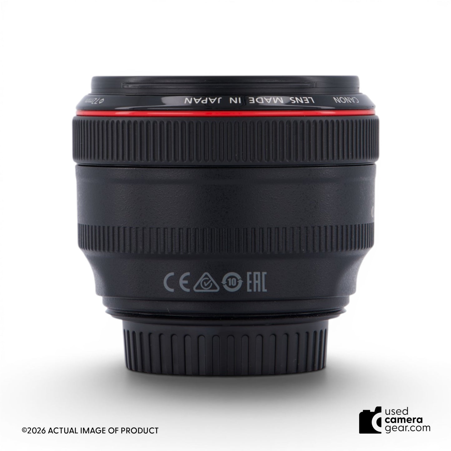 Canon EF 50mm f1.2L USM Lens (#066) *USED*