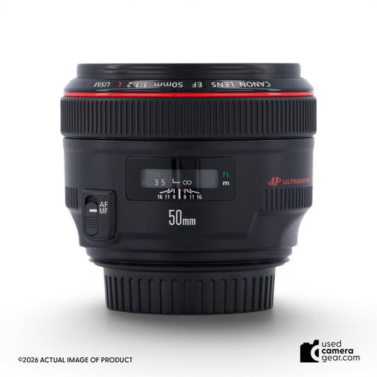Canon EF 50mm f1.2L USM Lens (#066) *USED*