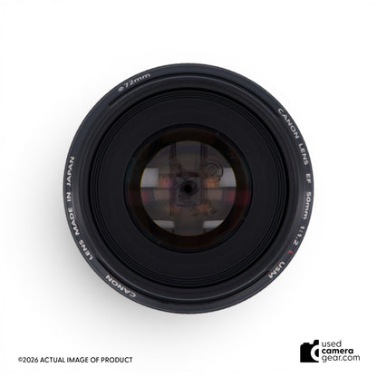 Canon EF 50mm f1.2L USM Lens (#066) *USED*