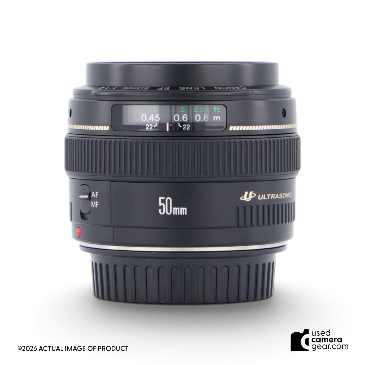 Canon EF 50mm f/1.4 USM Lens (#080) *USED*