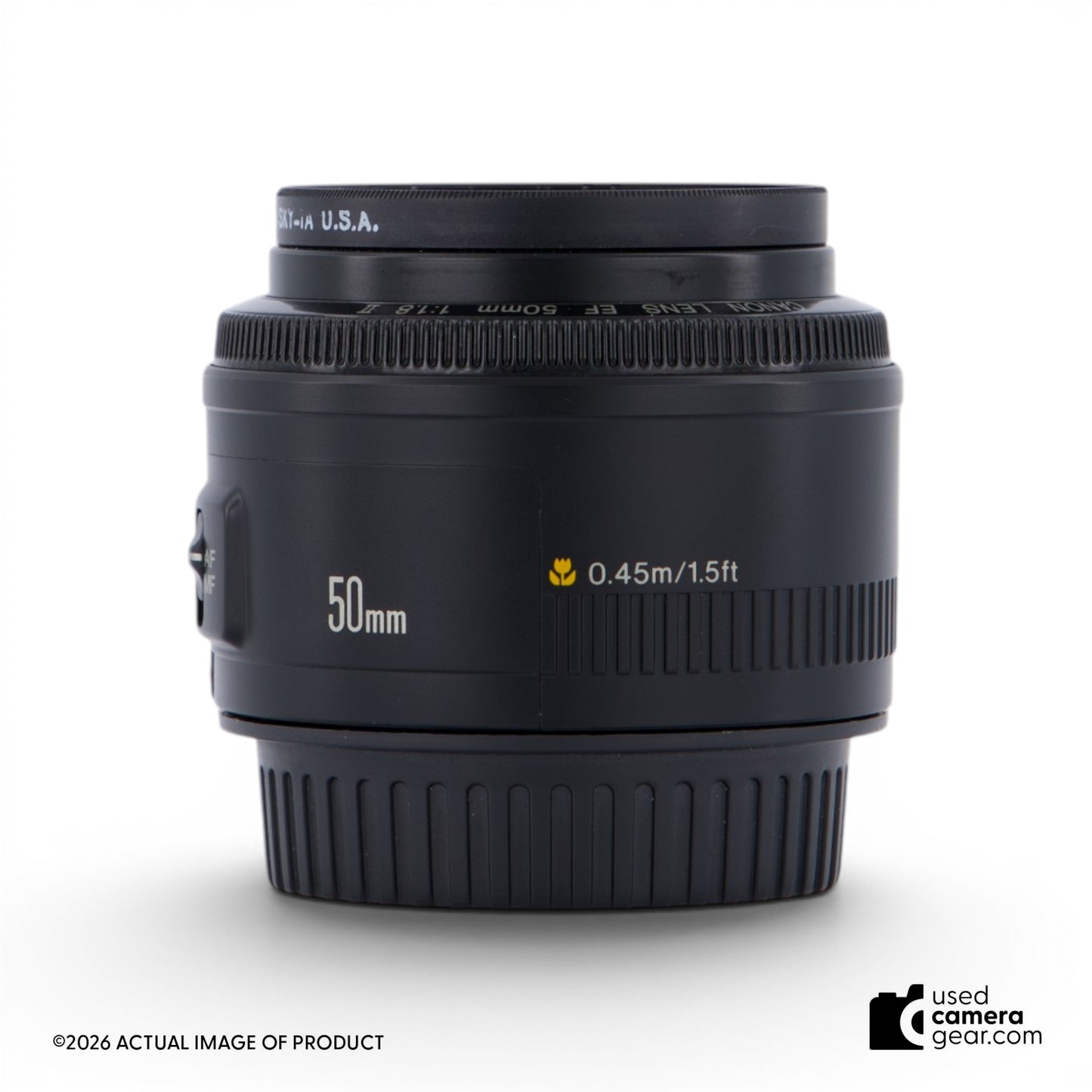 Canon EF 50mm f1.8 II Lens (#248) *USED*