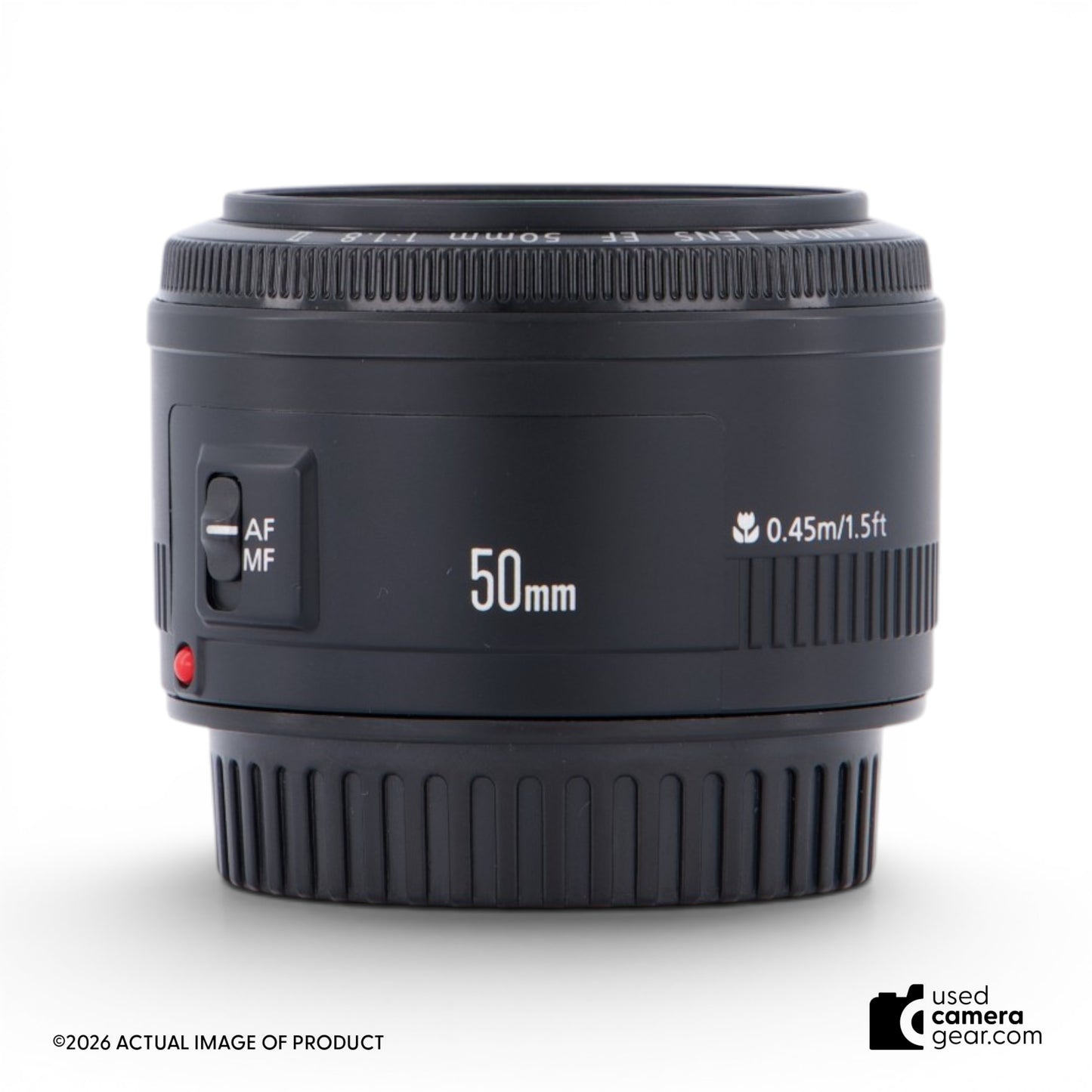 Canon EF 50mm f/1.8 II Lens (#559) *USED*