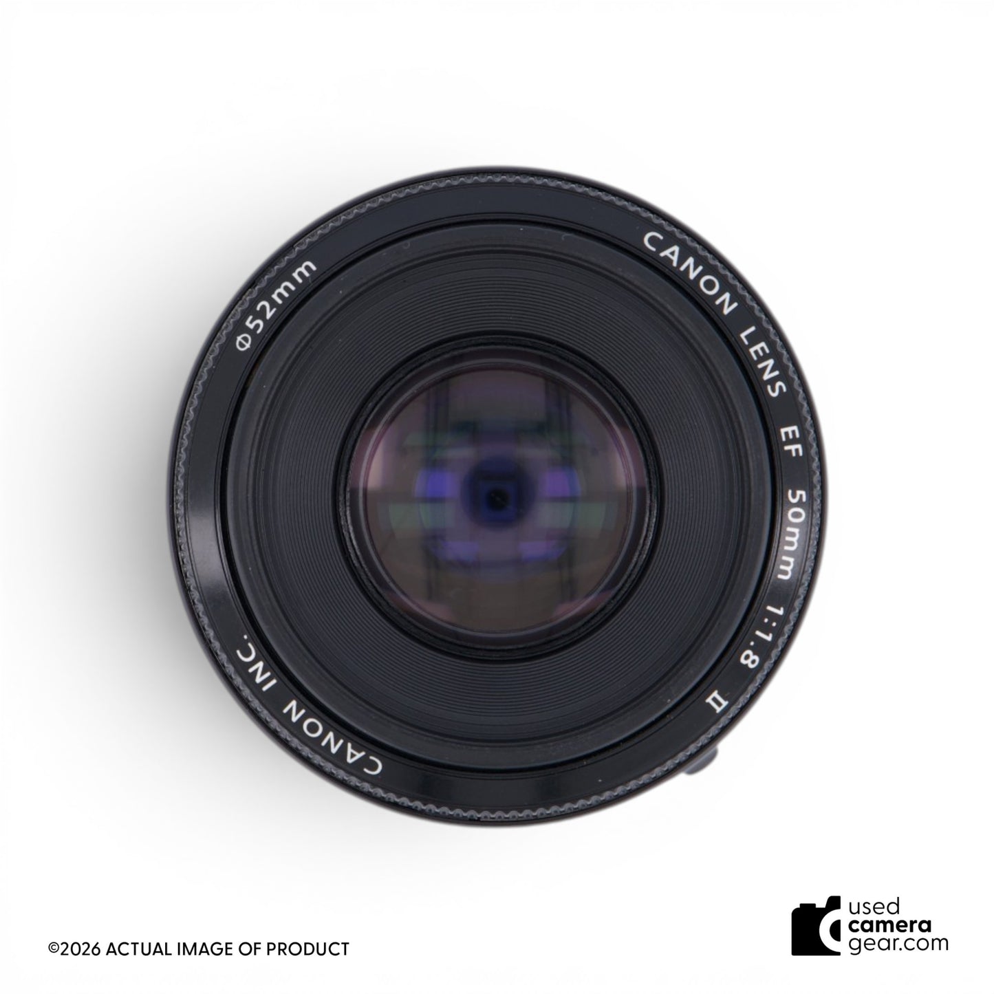 Canon EF 50mm f/1.8 II Lens (#559) *USED*