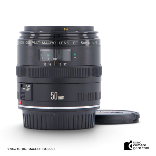 Canon EF 50mm f/2.5 Compact Macro Lens (#582) *USED*
