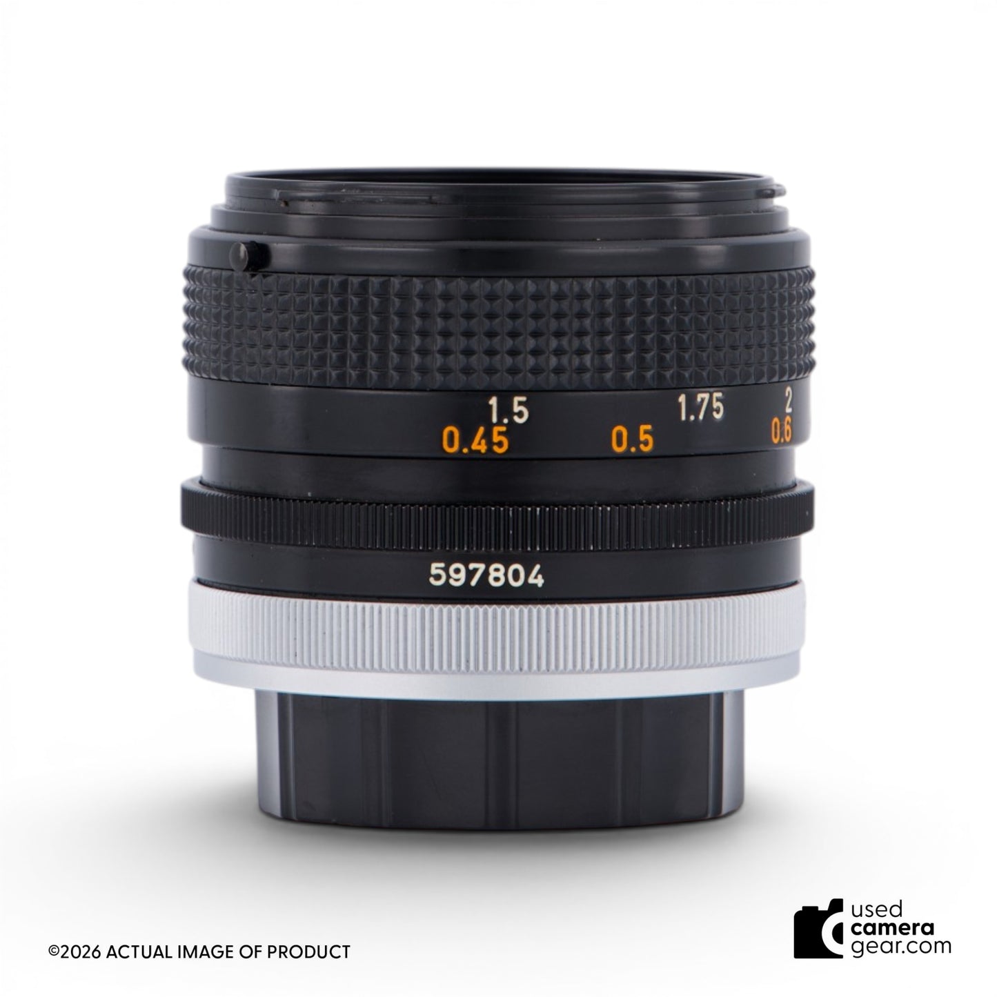 Canon FD 50mm f/1.4 S.S.C Lens (#804) *USED*