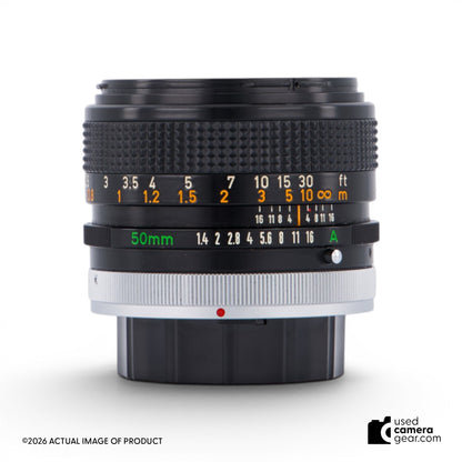 Canon FD 50mm f/1.4 S.S.C Lens (#804) *USED*