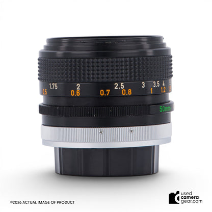 Canon FD 50mm f/1.4 S.S.C Lens (#804) *USED*