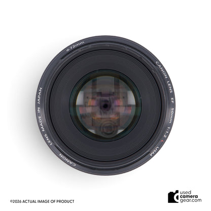 Canon EF 50mm f/1.2 L USM Lens (#905) *USED*