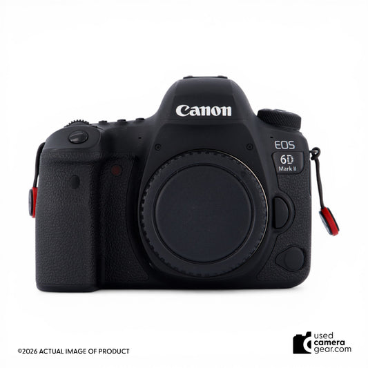 Canon 6D Mark II Camera Body + BG-E21 Grip/RRS Plate (#925) *USED*