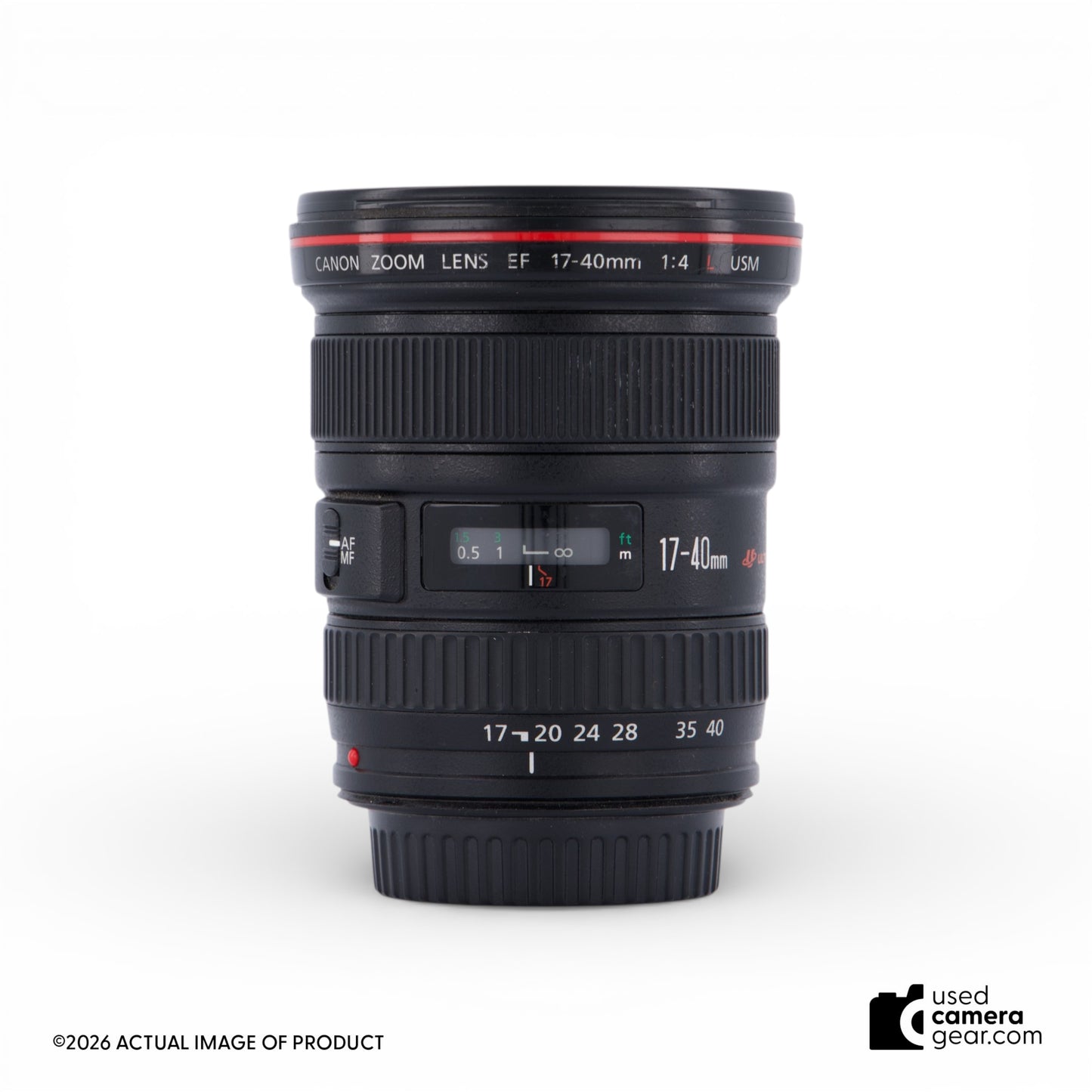 Canon EF 17-40mm f/4L USM (#062) *USED*