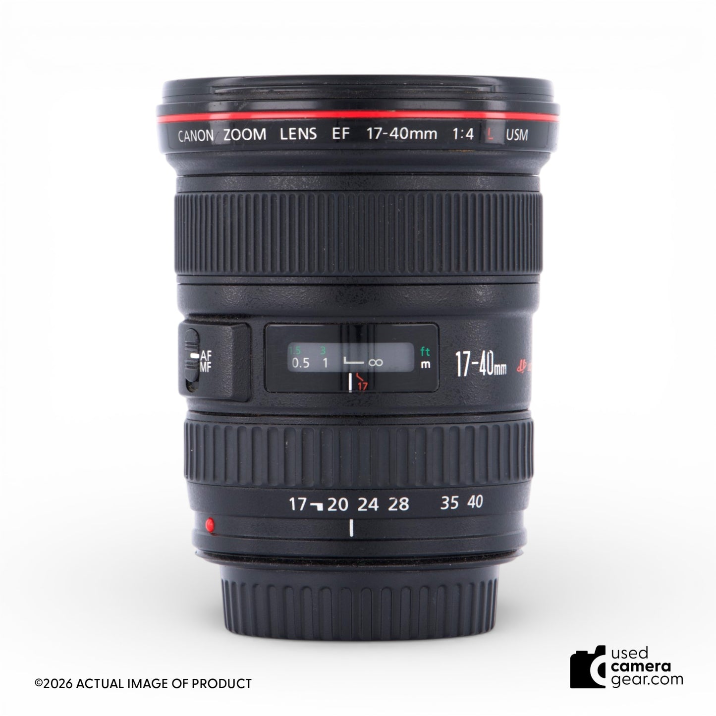 Canon EF 17-40mm f/4L USM (#571) *USED*