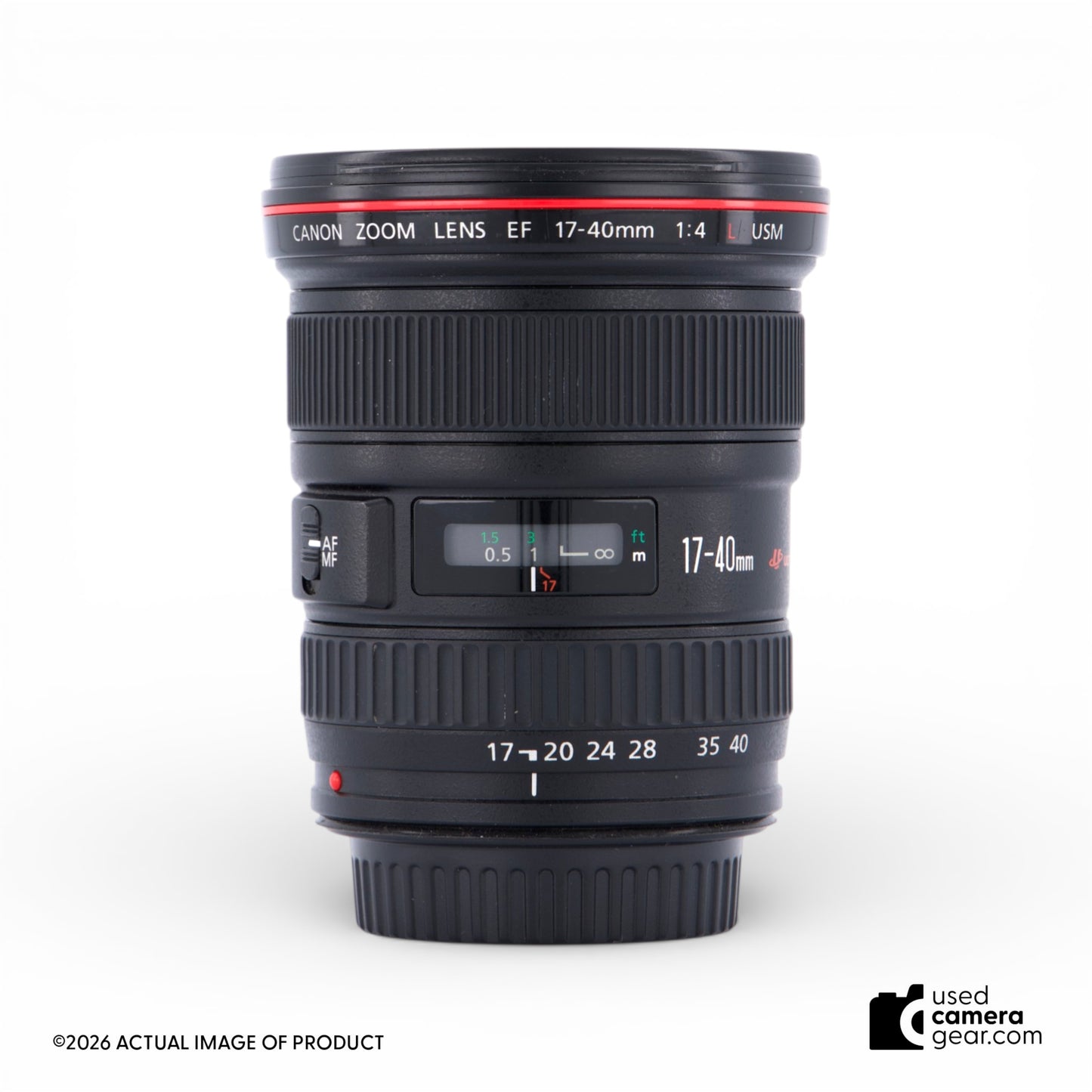 Canon EF 17-40mm f/4L USM (#831) *USED*