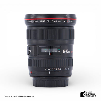 Canon EF 17-40mm f/4L USM (#831) *USED*