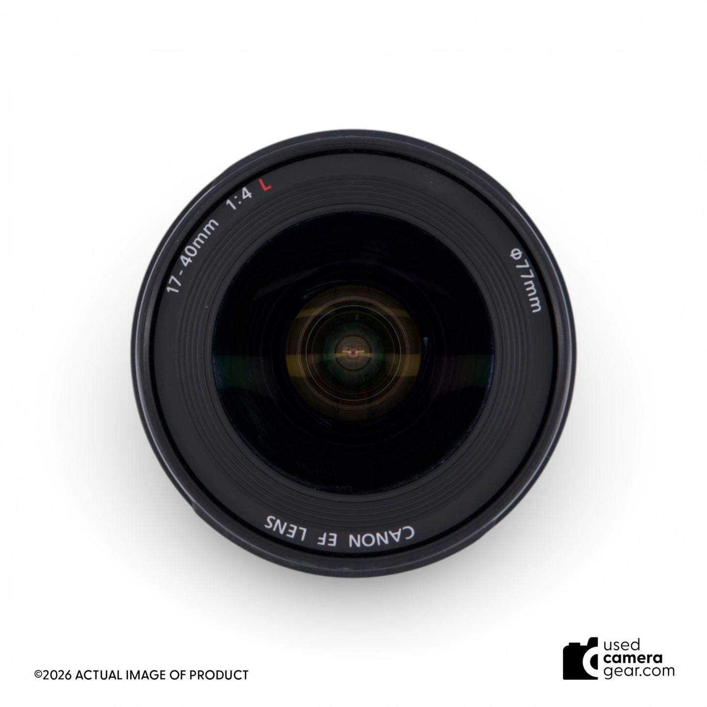 Canon EF 17-40mm f/4L USM (#831) *USED*