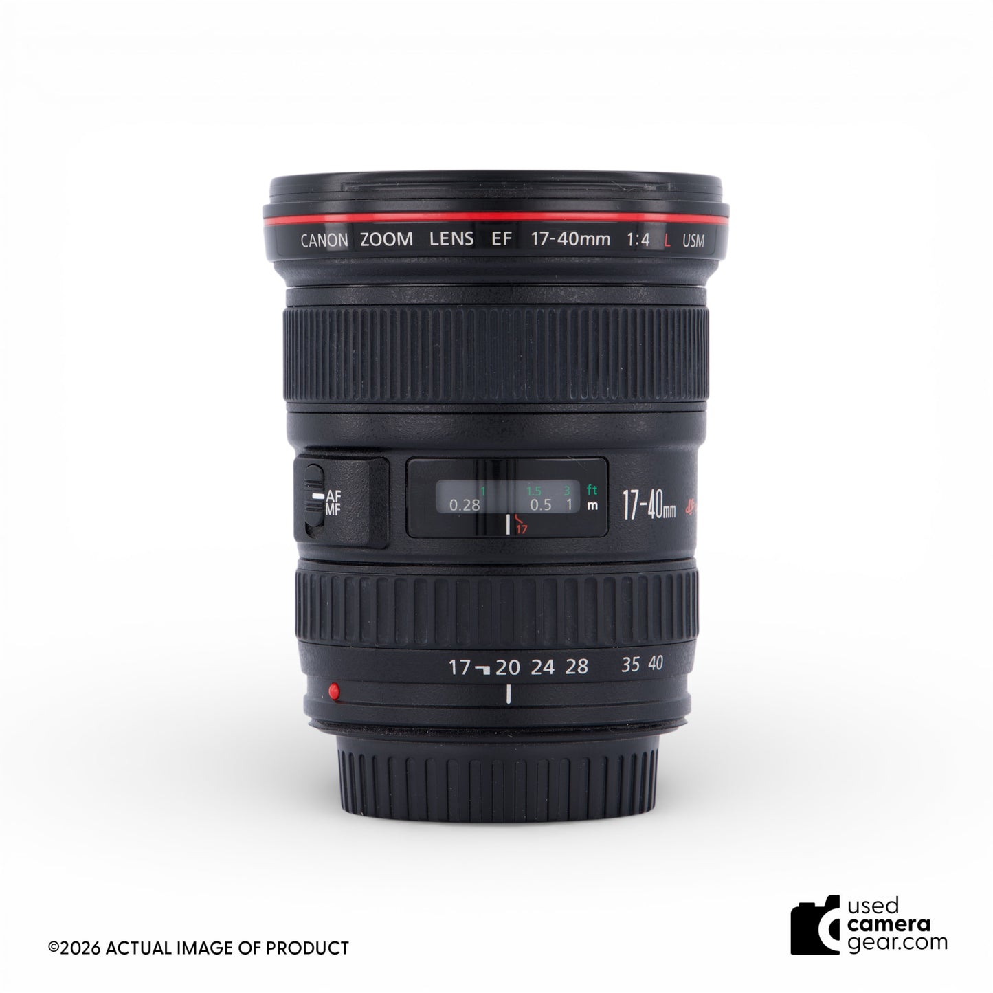 Canon Canon EF 17-40mm f/4L USM (#919) *USED*