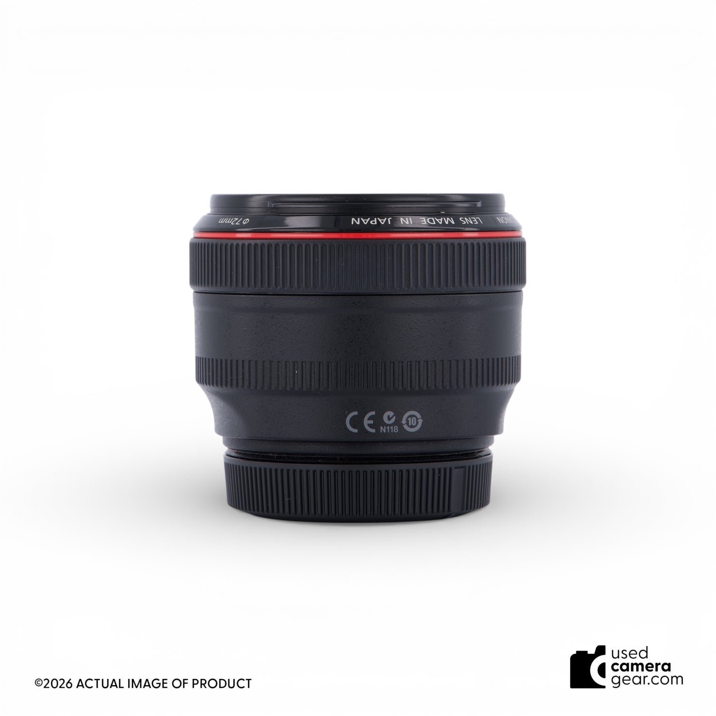 Canon EF 50mm f1.2L USM Lens (#860) *USED*