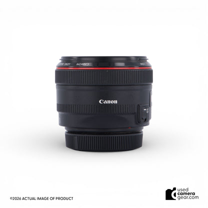 Canon EF 50mm f1.2L USM Lens (#860) *USED*