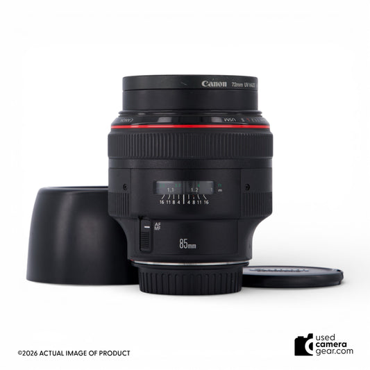 Canon EF 85mm f/1.2L II USM Lens (#982) *USED*