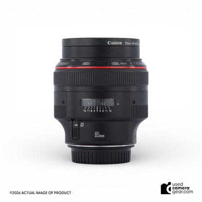 Canon EF 85mm f/1.2L II USM Lens (#982) *USED*