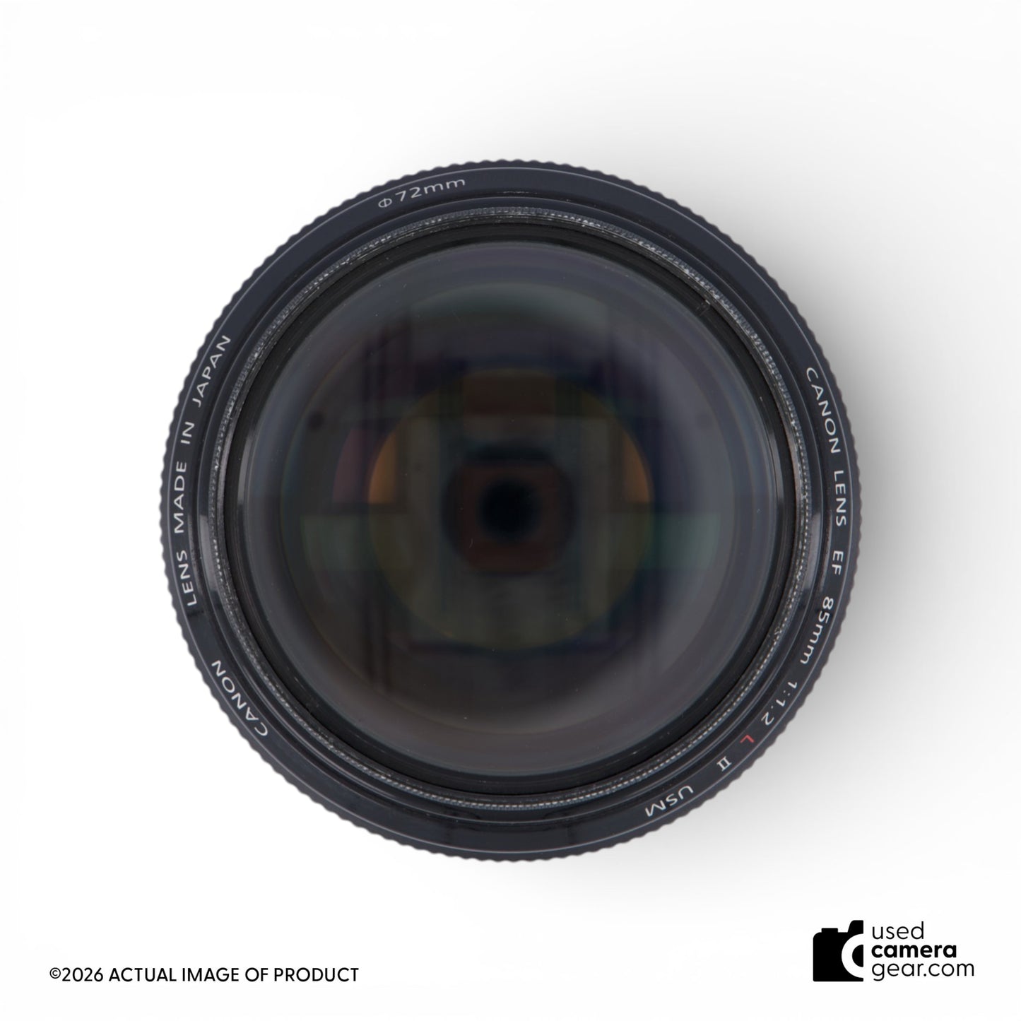 Canon EF 85mm f/1.2L II USM Lens (#982) *USED*