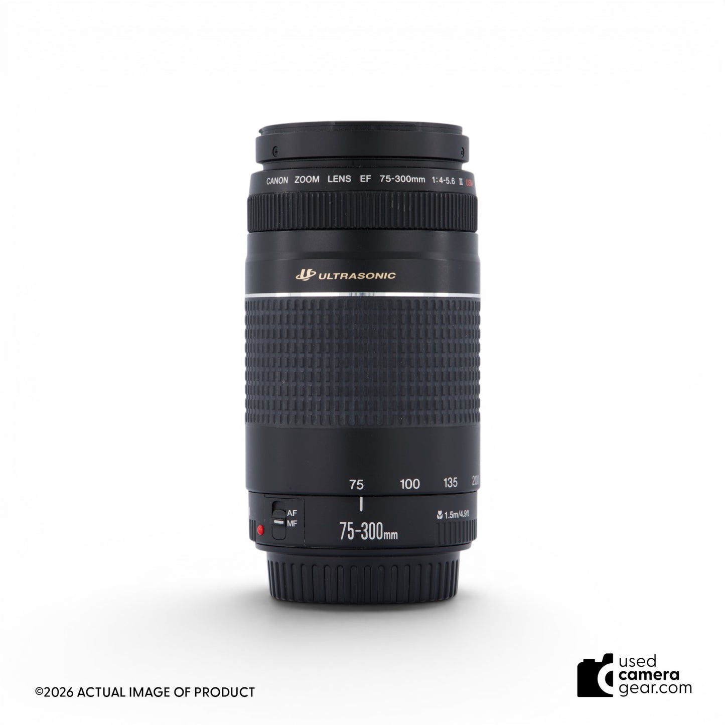 Canon EF 75-300mm f/4-5.6 III USM (#524) *USED*
