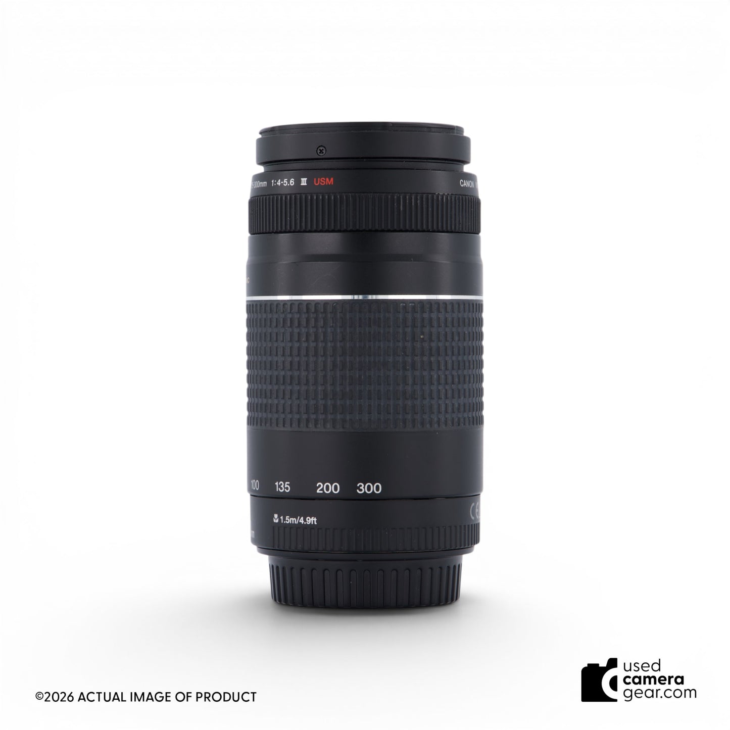 Canon EF 75-300mm f/4-5.6 III USM (#524) *USED*