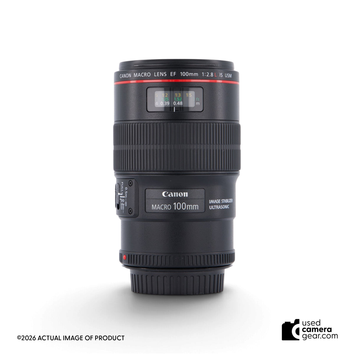 Canon EF 100mm f/2.8L Macro IS USM (#228) *USED*
