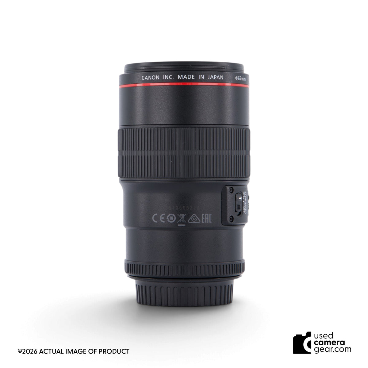 Canon EF 100mm f/2.8L Macro IS USM (#228) *USED*
