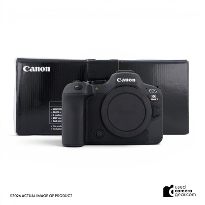 Canon EOS R6 Mark II Mirrorless Camera Body *MINT* (#502) *USED*