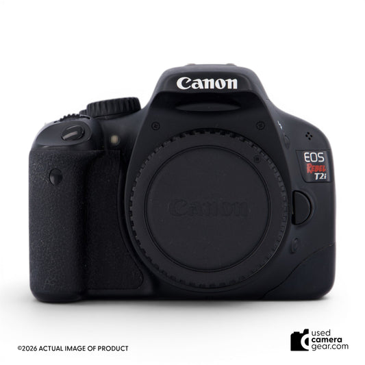 Canon Digital Rebel T2i Black Camera Body (#273) *USED*